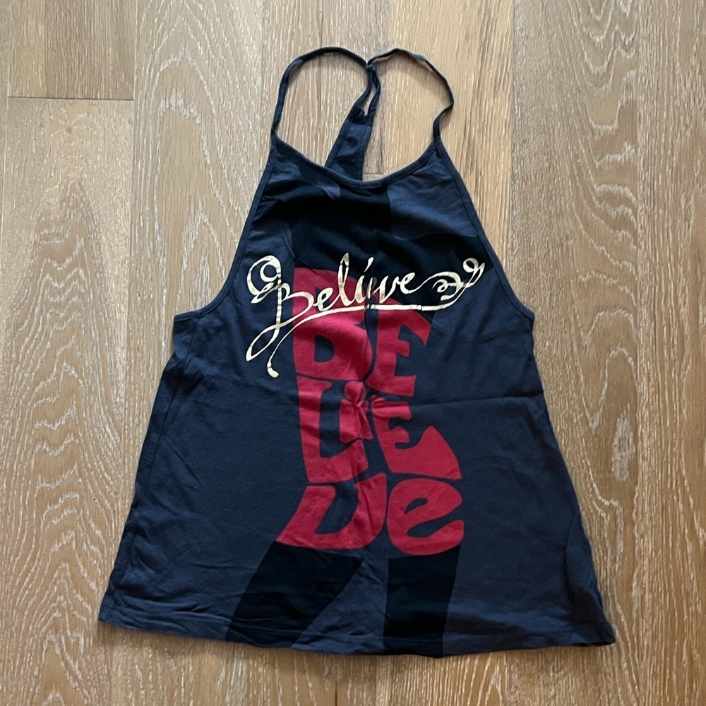 Rihanna for H&M Black and Red Tank Top limited edition 2008